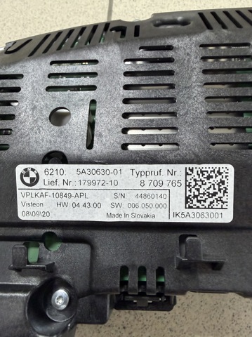 62105A69562 BMW Панель приборов купить в Ровно