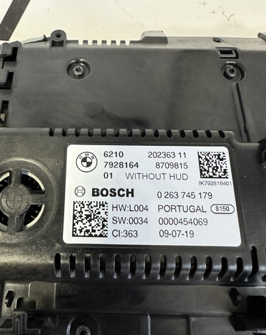 BMW 62107928164 Панель приборов в наличии Сумы