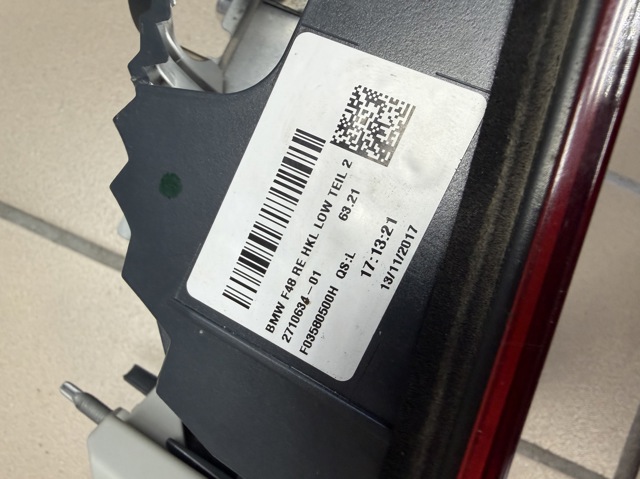 63212710634 BMW Фонарь задний правый внутренний купить в Ирпень