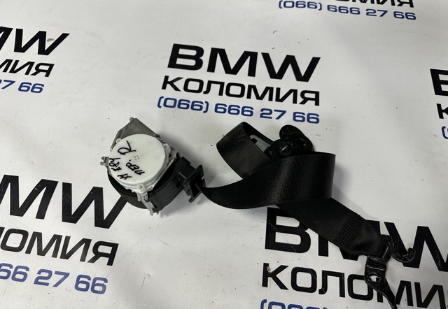 Ремень безопасности передний правый 72112991282 BMW