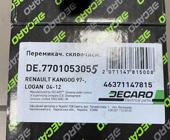 DECARO DE7701053055 Переключатель подрулевой правый в наличии Сумы
