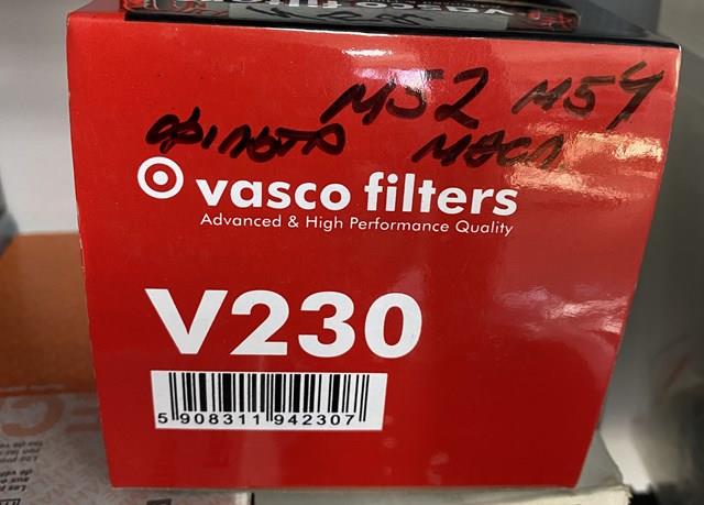 Фильтр масла V230 Vasco Filters