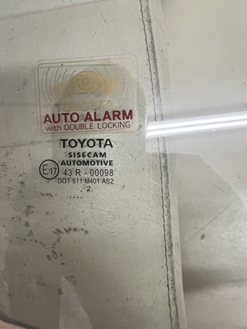 68101F4010 TOYOTA Стекло двери передней правой купить в Павлоград
