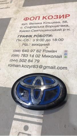 Фирменный значек решетки радиатора 9097502161 TOYOTA