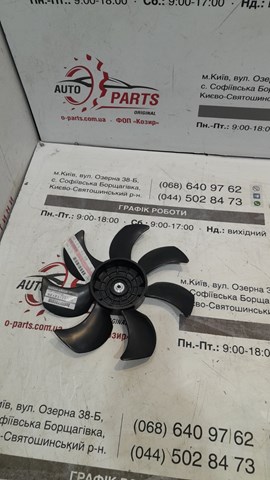 Вентилятор (крильчатка) радіатора кондиціонера оригінал (ціну уточнюйте) www.o-parts.com.ua 9212110Y00