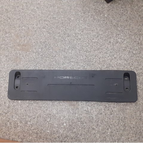 Панель крепления номерного знака, переднего 9Y0807287OK1 PORSCHE