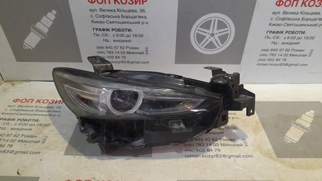 Фара основная правая GSJ551031A MAZDA