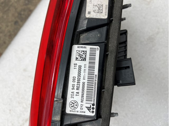 2GA945093 VAG Фонарь задний левый внутренний купить в Киев
