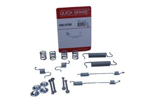 QUICK BRAKE 1050780 Монтажный комплект задних барабанных колодок в наличии Черновцы