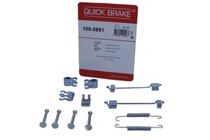 Комплект монтажный задних барабанных колодок 1050851 QUICK BRAKE