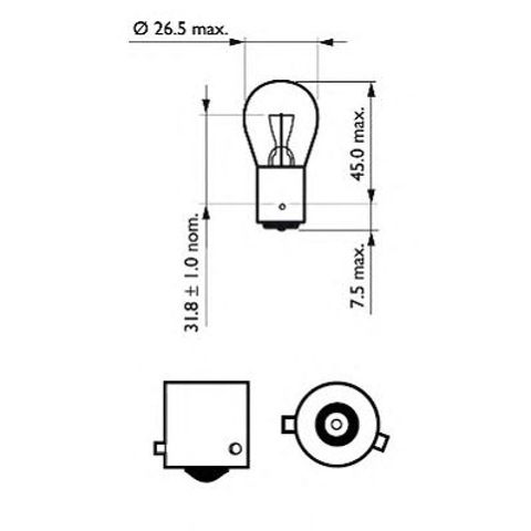 PHILIPS 12088CP Лампочка в наличии Житомир
