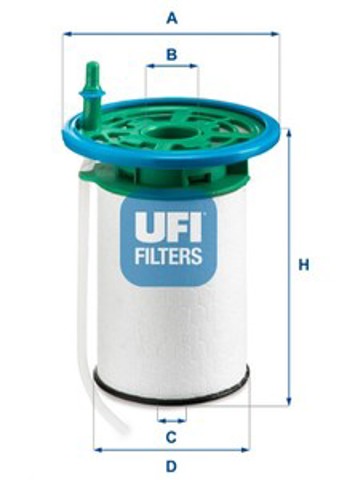 UFI 2605300 Топливный фильтр в наличии Чернигов