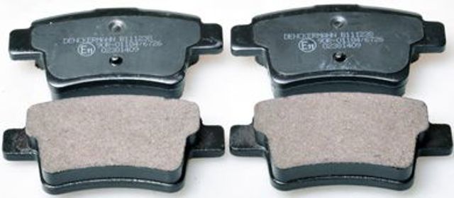 DENCKERMANN B111238 Колодки тормозные задние дисковые в наличии Запорожье