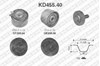 ГРМ ремни, комплект KD45540 NTN