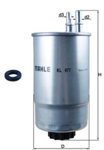 KL977D MAHLE Фильтр топливный купить в Одесса