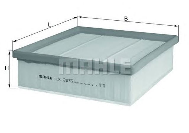 MAHLE LX2676 Фильтр воздушный в наличии Павлоград