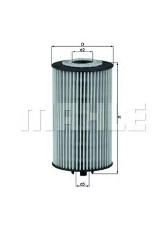 OX401D MAHLE Масляный фильтр купить в Черкассы