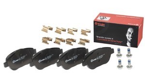 BREMBO P61103 Колодки тормозные передние дисковые в наличии Хмельницкий