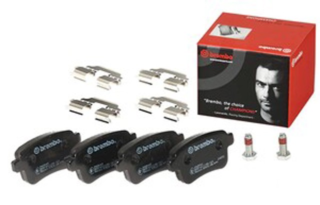 P68043 BREMBO Задние тормозные колодки купить в Харьков