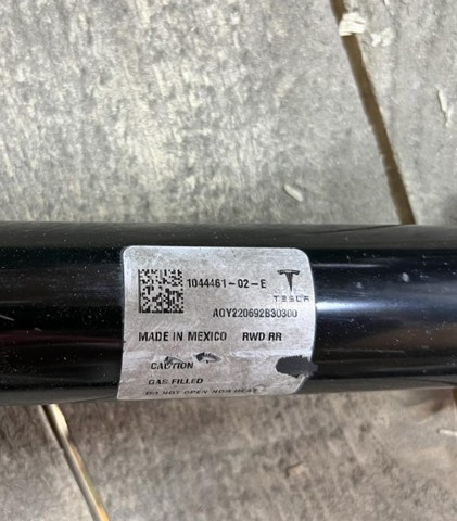 TESLA 118846300D Амортизатор задний в наличии Черкассы