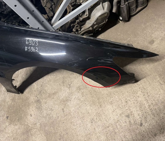 60210TVAA00ZZ HONDA Крыло переднее правое купить в Полтава