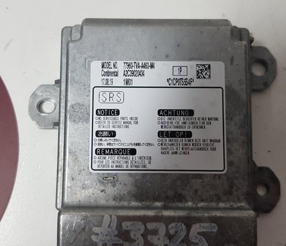 77960TVAA46 HONDA Модуль-процессор управления подушкой безопасности (ЭБУ AIRBAG) купить в Кривой Рог