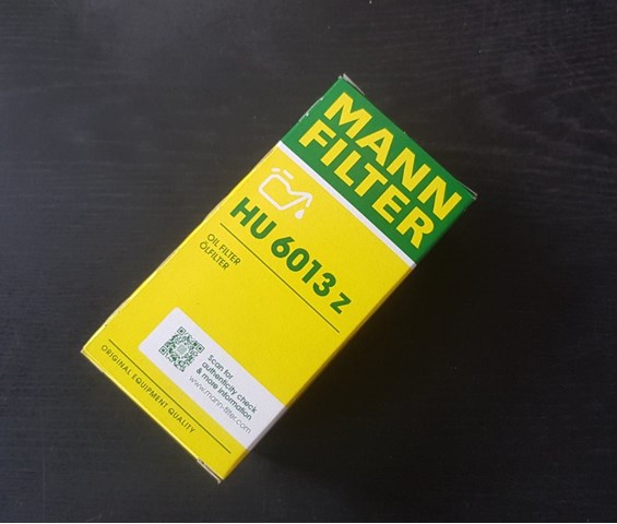 HU6013Z Фильтр масляный купить Ирпень