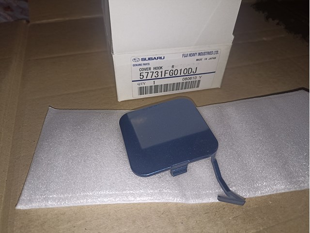SUBARU 57731FG010DJ Заглушка бампера буксировочного крюка задняя в наличии Николаев