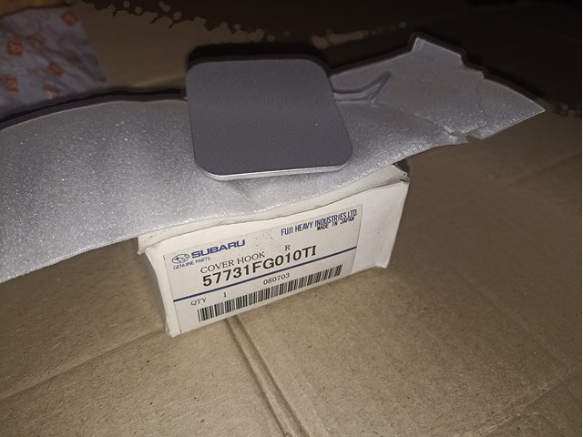 SUBARU 57731FG010TI Заглушка бампера буксировочного крюка задняя в наличии Полтава