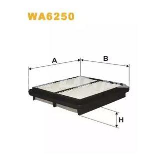 WA6250 WIX Воздушный фильтр купить в Днепр
