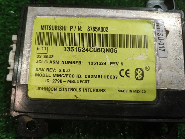 MITSUBISHI 8785A002 Блок управление Bluetooth в наличии Украина