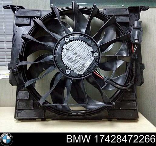 Диффузор радиатора охлаждения в сборе с мотором 17428472266 BMW