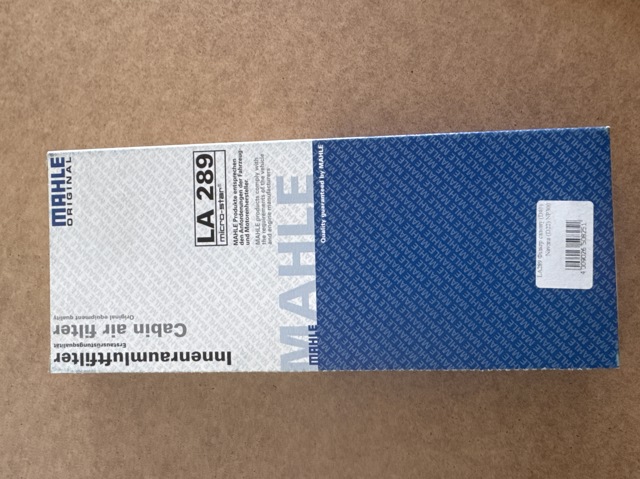 MAHLE LA289 Фильтр салона в наличии Ужгород