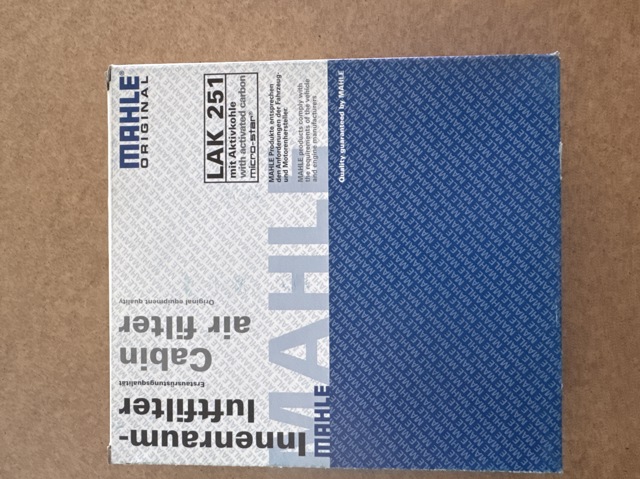 LAK251 MAHLE Фильтр салона купить в Украина