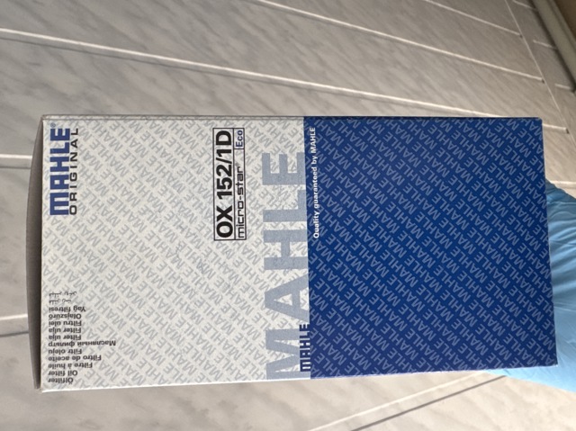 OX1521D MAHLE Фильтр масляный купить в Ужгород