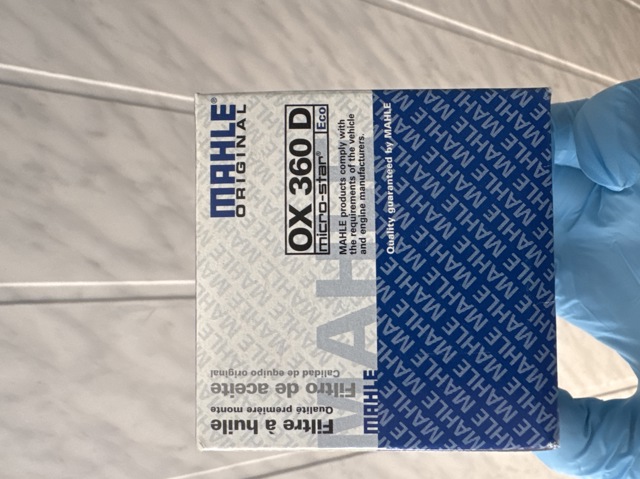 MAHLE OX360D Фильтр масляный в наличии Тернополь