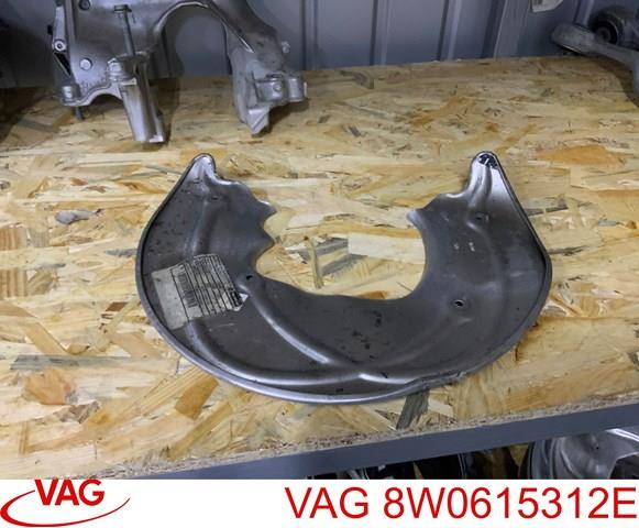 Пыльник тормозного диска переднего 8W0615312E VAG