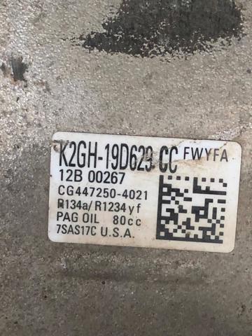 Насос кондиционера K2GH19D629CC FORD