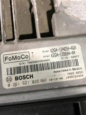 Электронный блок управления двигателем K2GZ12A650AANP FORD