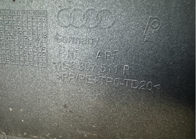 4G8807067S VAG Задний бампер купить в Полтава