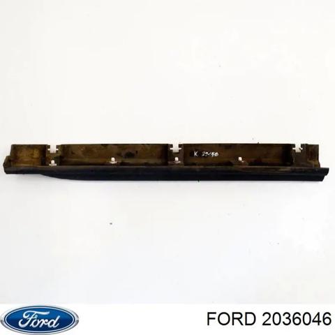 Накладка (молдинг) порога наружная передняя левая 2036046 FORD