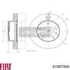 Передний тормозной диск 51957509 FIAT
