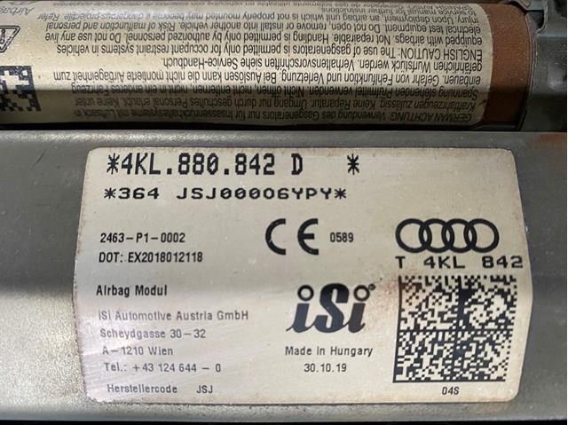 4KL880842D Подушка безопасности (AIRBAG) пассажирская, защиты коленей купить Днепр