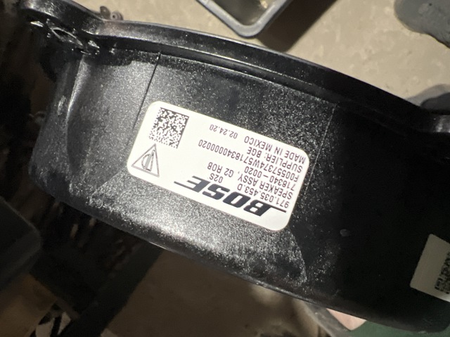 Динамик задней двери 971035453D PORSCHE