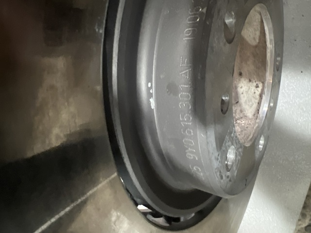 PORSCHE 9Y0615301AF Передние тормозные диски в наличии Киев