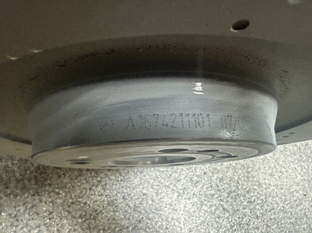 1674211101 MERCEDES Диск тормозной передний купить в Харьков