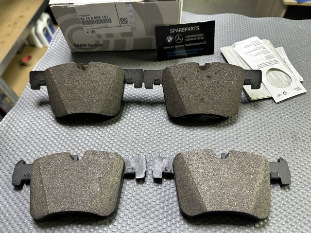BMW 34106859181 Передние тормозные колодки в наличии Николаев