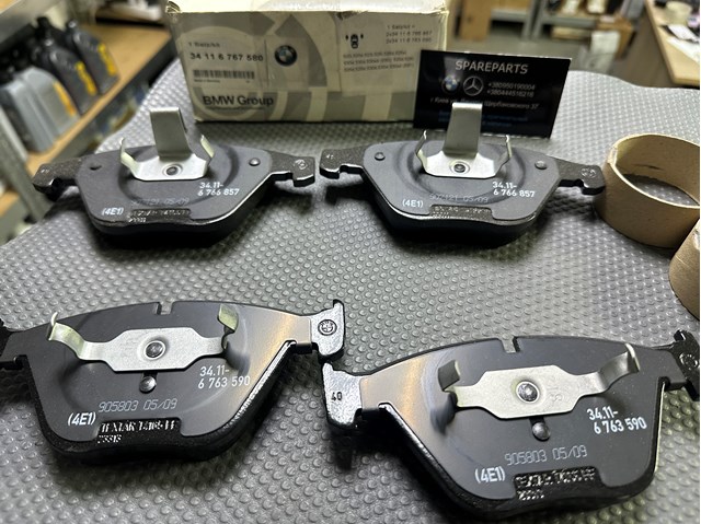 Колодки 34116767580 BMW