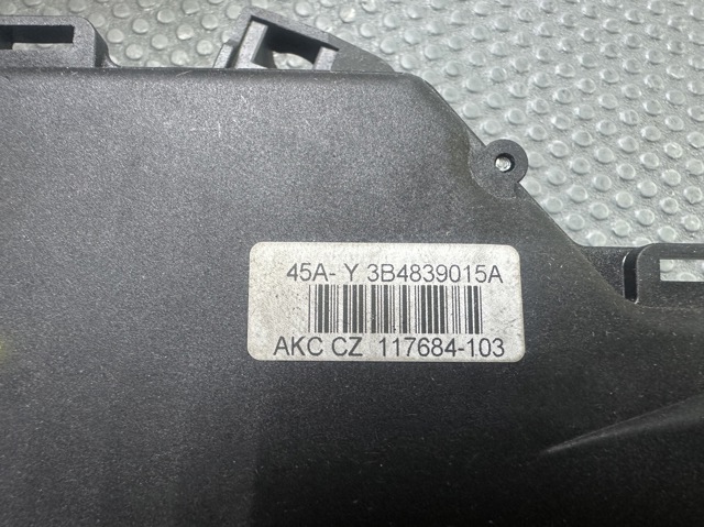 3B4839015A VAG Замок двери задней левой купить в Каменское