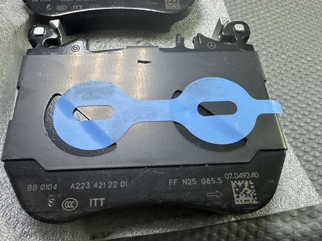 A0004200904 MERCEDES Колодки тормозные передние дисковые купить в Житомир
